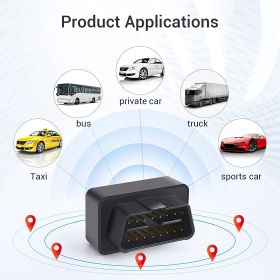 OBD GSM 4G-Lte Tracking Device Hidd GPS Tracker for Car + SOS Alert