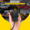 VEVOR 200W Siren Bundle 8 Tones Emergency Warning Siren with PA Speaker MIC System Vehicle Siren Box Fit for Police, Ambulance