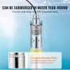 VEVOR Solar Water Pump, 48V DC 369W Submersible Deep Well Pump, Max Flow 8.4 GPM, Max Head 273 ft, Max Submersion 65.6 ft