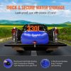 VEVOR 330L/87 Gallon Water Storage Bladder, RV Water Tank, 1000D Blue PVC Collapsible Water Storage Containers, Large Capacity Soft Water Bag