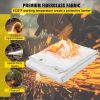 VEVOR Fire Blankets, 2 Pack Welding Blankets, 6' x 10' Fire Suppression Blanket, 1022 ¬∞F Flame Retardant Blanket, White Fire Emergency Blankets