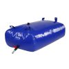 VEVOR 330L/87 Gallon Water Storage Bladder, RV Water Tank, 1000D Blue PVC Collapsible Water Storage Containers, Large Capacity Soft Water Bag