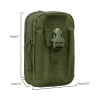Unisex MOLLE Pouch Waist Bag for Outdoor Activities