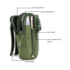 Unisex MOLLE Pouch Waist Bag for Outdoor Activities